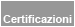 Certificazioni