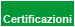 Certificazioni